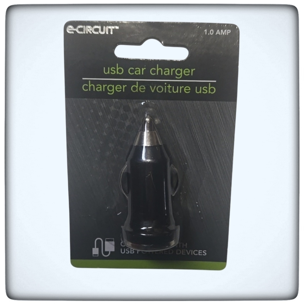 USB 1.0 Amp Car Charger